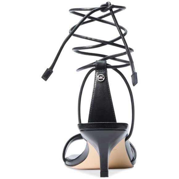 Michael Michael Kors Women's Jaida Ankle-Tie Sandals - Black - Picture 3 of 3